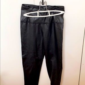 Aritizia leather leggings